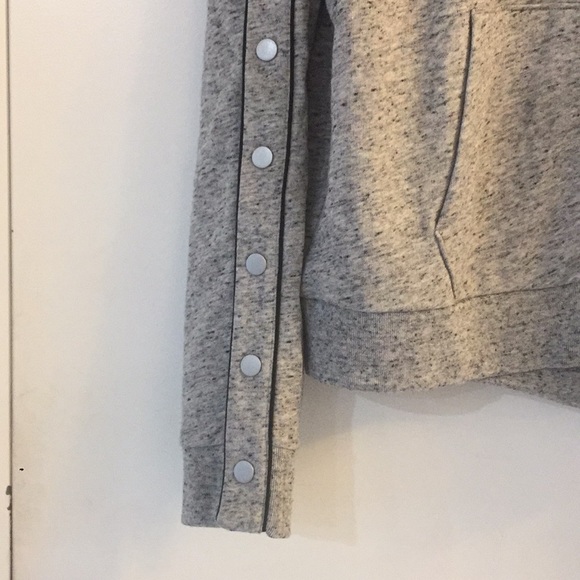 NWT Snap Sleeve Full Zip Hoodie - Picture 4 of 7